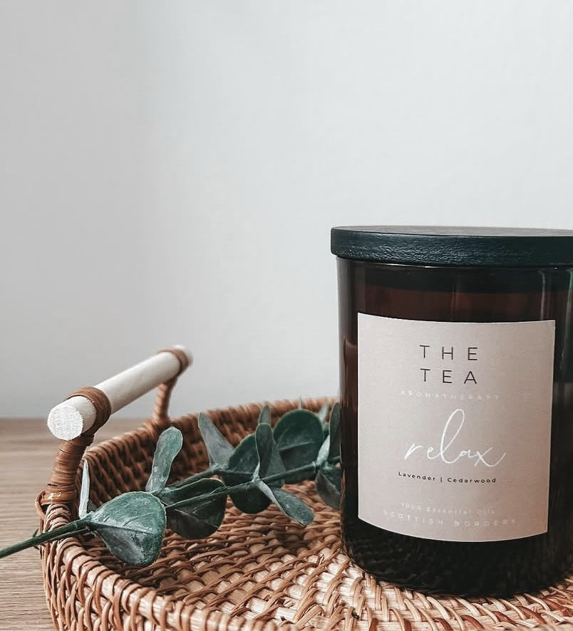 Relax | Aromatherapy Amber Candle | 30CL