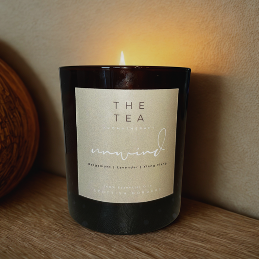 Unwind | Aromatherapy Amber Candle | 30CL